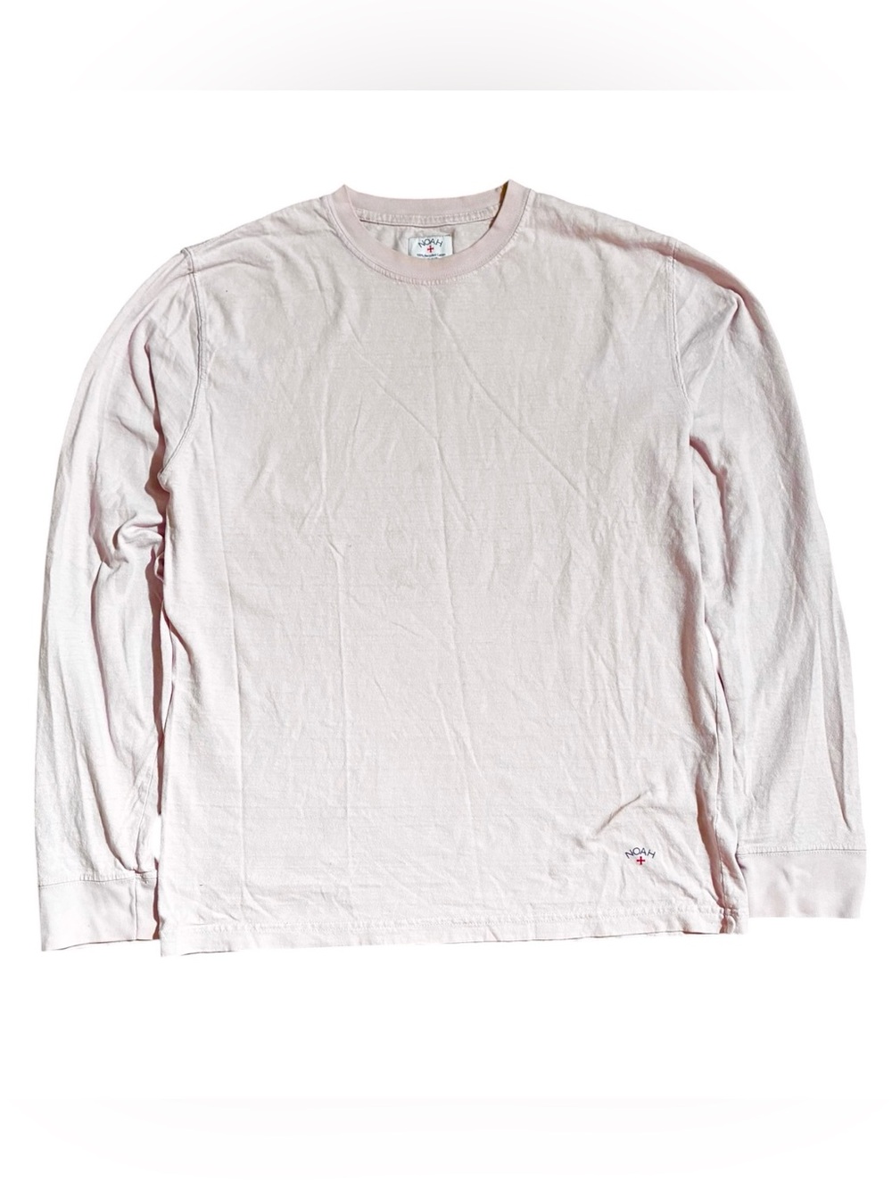 NOAH NYC Long Sleeve Sweatshirt Pink